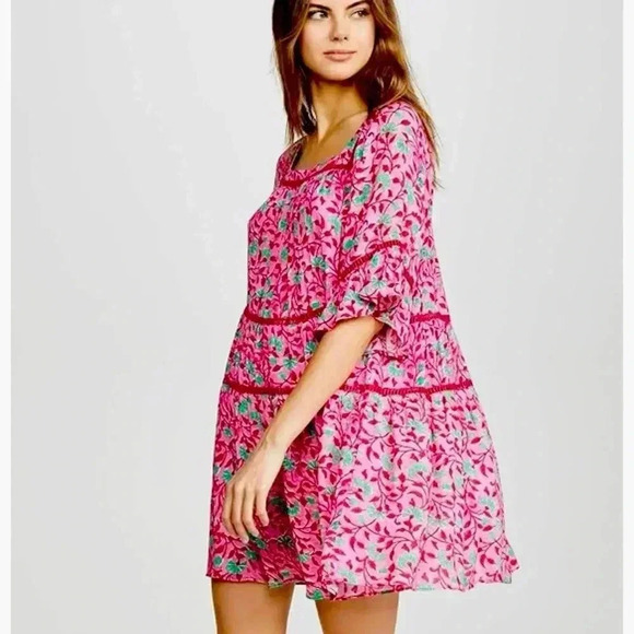 Playa Lucila Dresses & Skirts - NWT Playa Lucila Floral Dress Pink